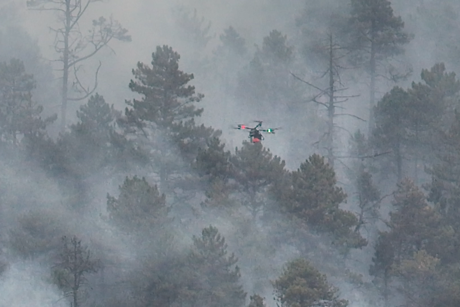 科技賦能，責任先行丨中建材信息無人機團隊參與森林火災(zāi)撲救